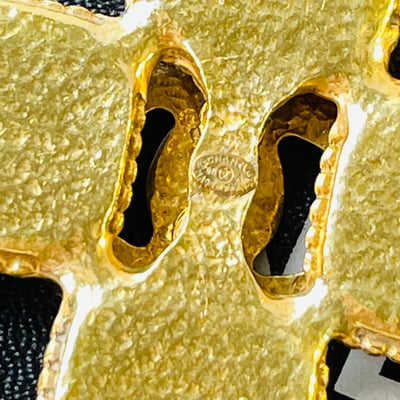 Chanel 藍琉璃十字雙長鍊3