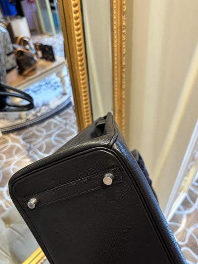 Hermes 黑銀birkin3018