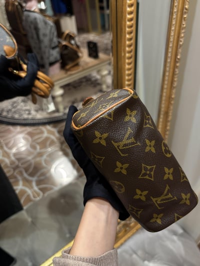 LV老花 mini speedy9