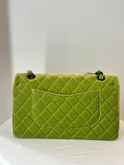 Ba1022 Chanel絲絨綠CF252