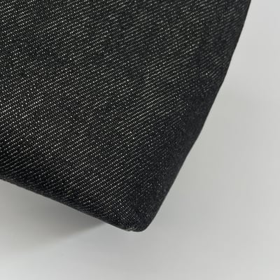 Chanel 黑色丹寧handle包5