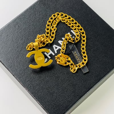 Chanel 雙書包釦短鏈2