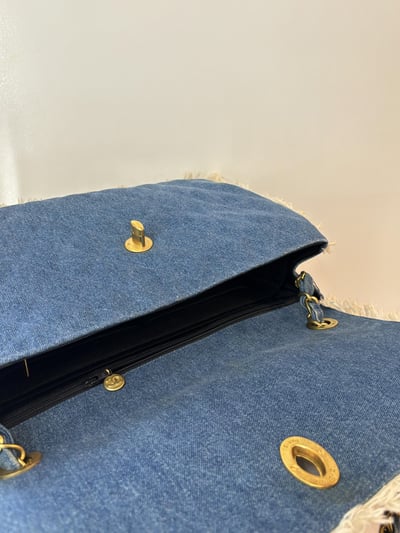 Ba0955 大LOGO牛仔包15