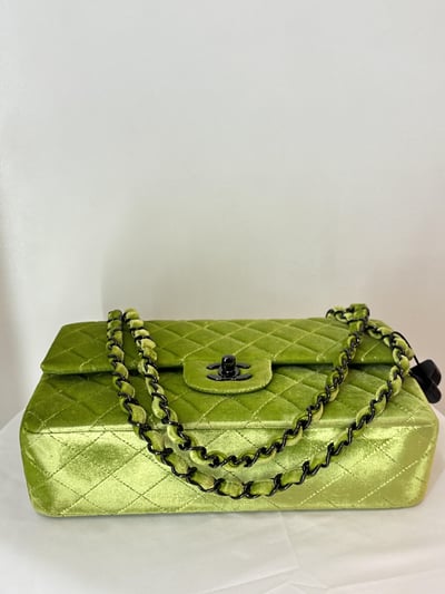 Ba1022 Chanel絲絨綠CF255