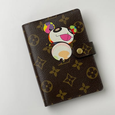 LV 老花村上隆筆記本1