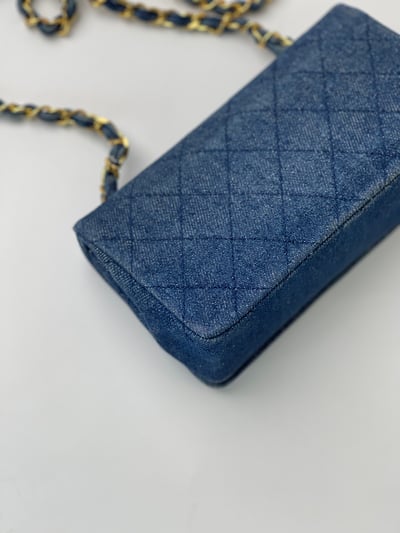 Chanel 牛仔mini coco10