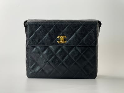 Chanel 荔枝皮掀蓋包1