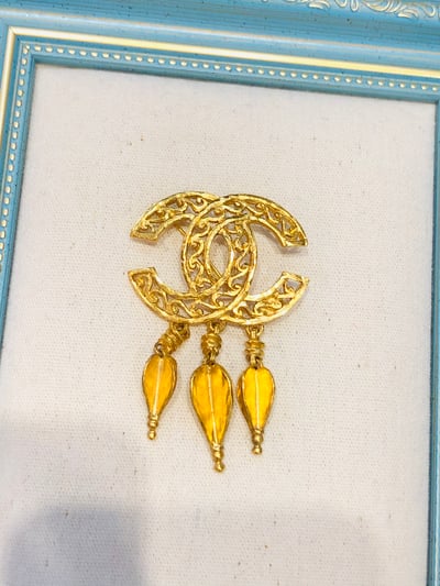 Chanel 捕夢網胸針1