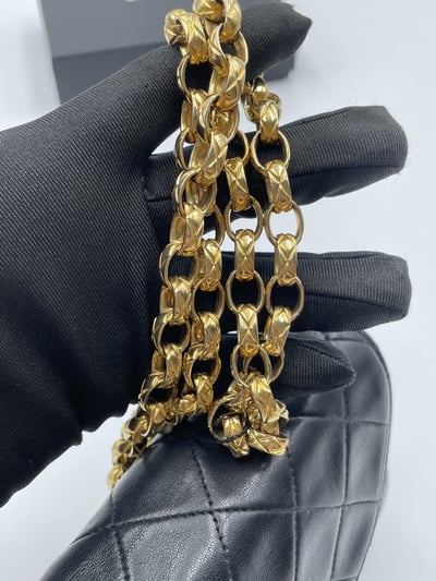 Ba1412Chanel雕花鍊元寶包13