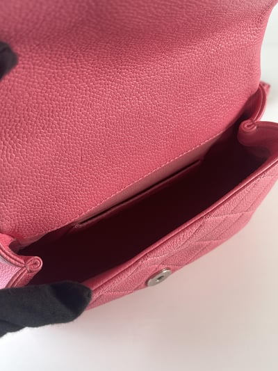 Chanel芭比粉小方胖13