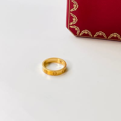Cartier love 系列戒指4