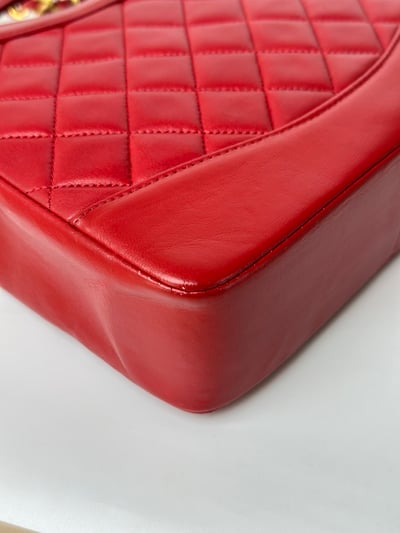 Chanel紅色迷你313