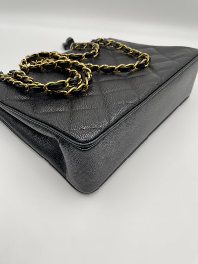 Ba1098chanel荔皮大logo托特包5