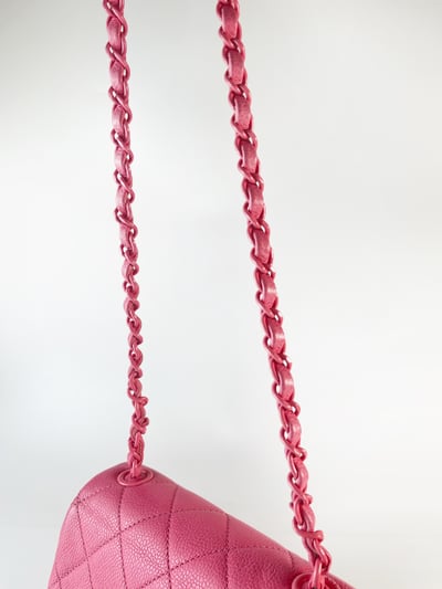 Chanel芭比粉小方胖11