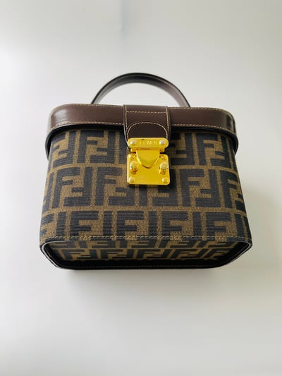 Fendi老花盒子包14
