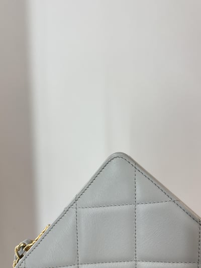 Chanel方鑽釦風琴包10