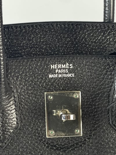 Hermes birkin30 銀釦13