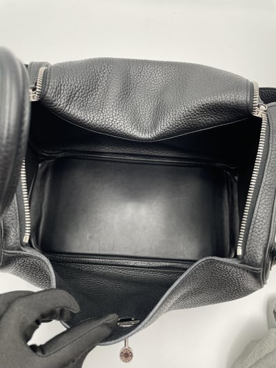 Ba1393Hermes黑銀Lindy3015