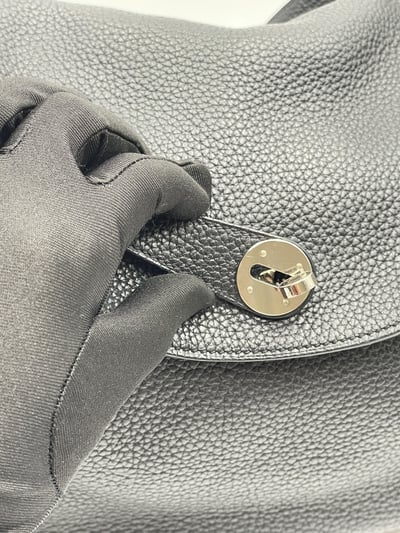 Ba1393Hermes黑銀Lindy3012