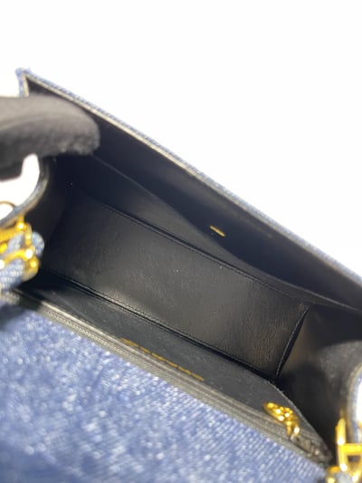 Chanel 牛仔梯形包12