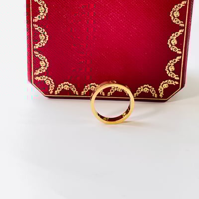 Cartier love 系列戒指2