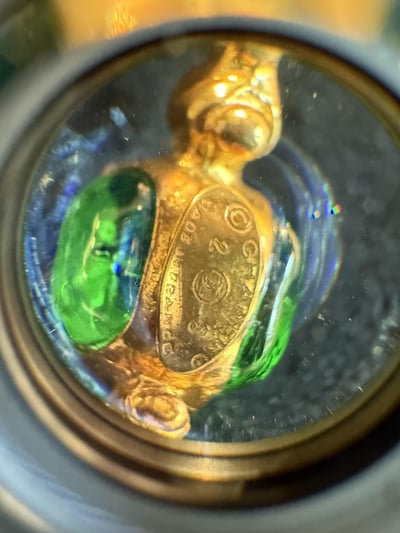 Ac1937Chanel綠琉璃雙c長鏈9