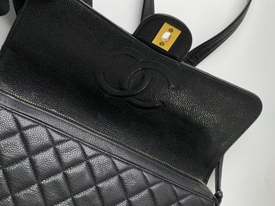 Chanel 荔皮CF後背包12