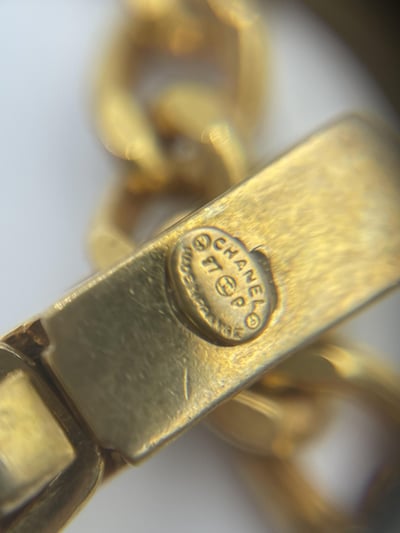 Chanel綠琉璃項鍊7