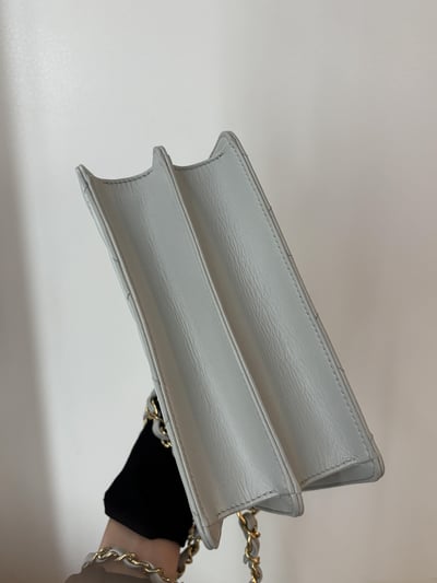 Chanel方鑽釦風琴包14