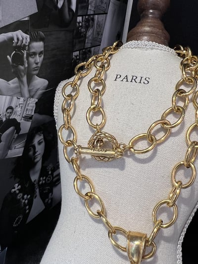 Chanel琉璃愛心項鍊4