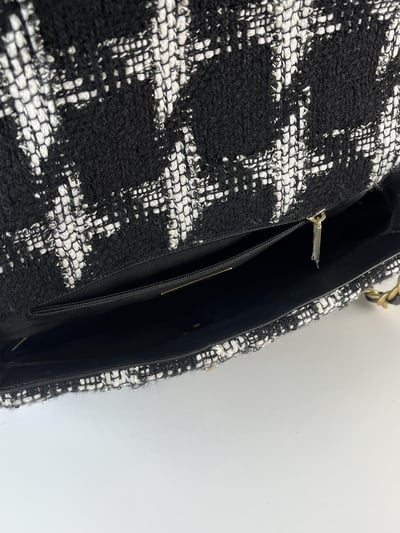 Chanel黑白毛呢1913