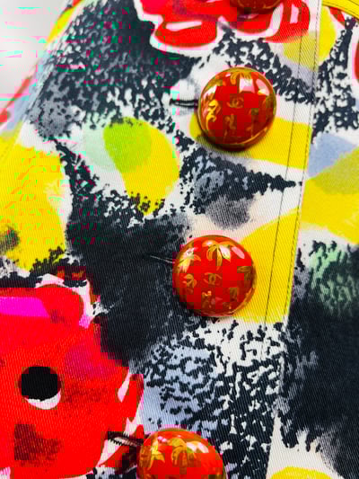 Chanel 花卉洋裝 38碼5