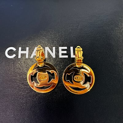 Chanel書包扣耳夾3