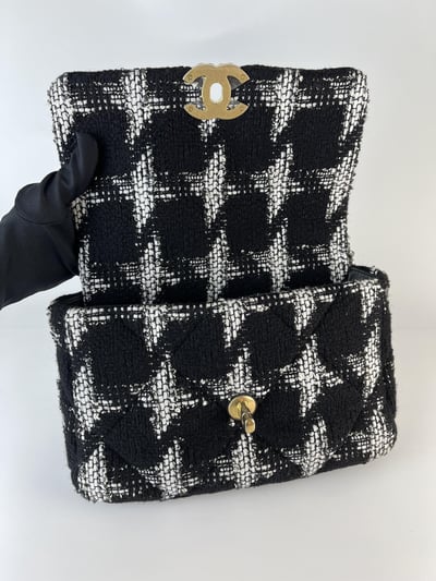 Chanel黑白毛呢1912