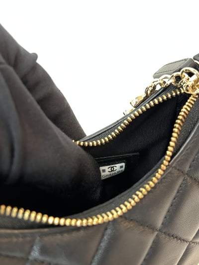 Ba1407Chanel mini半月鏈條包14