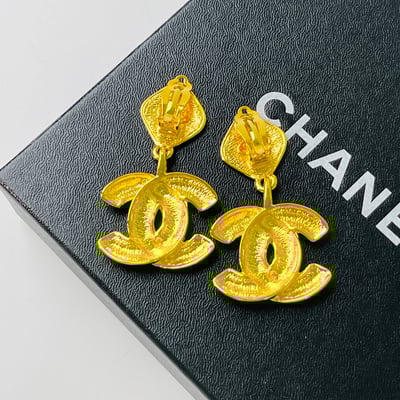 Chanel 小鳥垂墜耳夾2