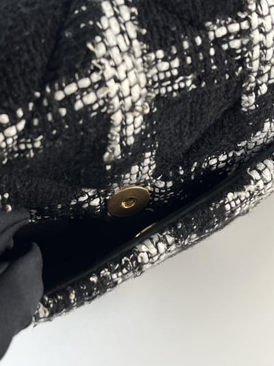 Chanel黑白毛呢1914