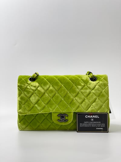 Chanel 綠絲絨cf2513