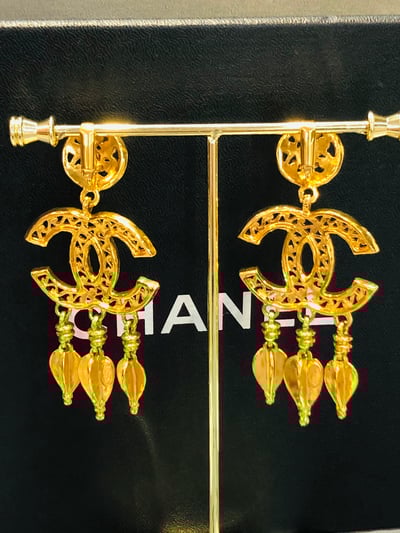 Chanel 捕夢網耳夾2