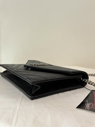 Ba1399 YSL黑銀WOC4