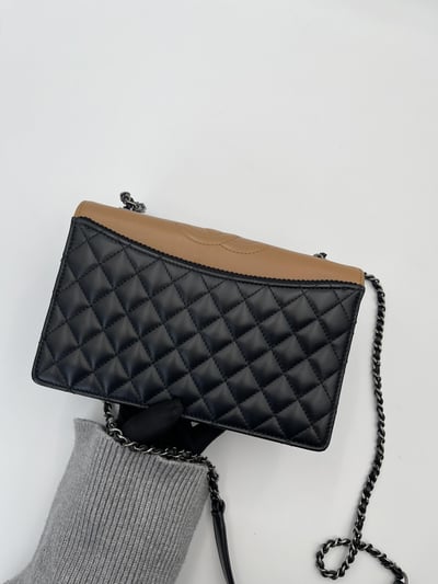 Chanel焦糖拼色書本掀蓋包11