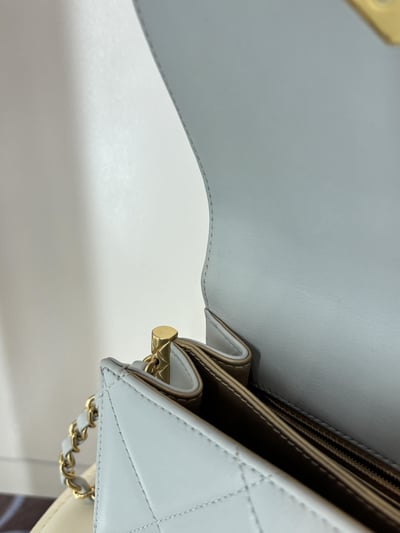 Chanel方鑽釦風琴包7