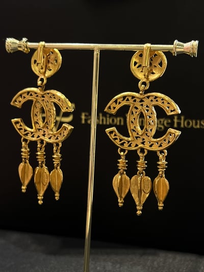 Chanel捕夢網耳夾2