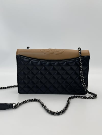 Chanel焦糖拼色書本掀蓋包2