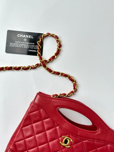 Chanel紅色迷你319