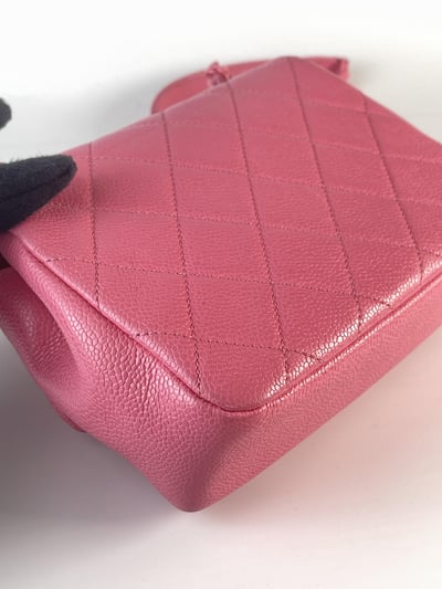 Chanel芭比粉小方胖7