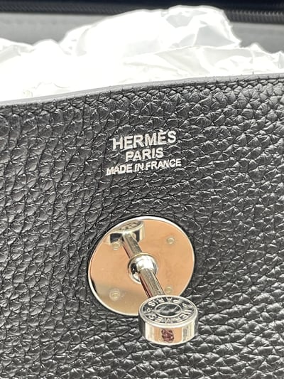 Ba1393Hermes黑銀Lindy3013