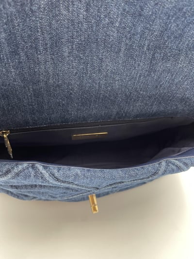 Chanel牛仔19（中號）12