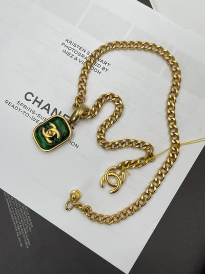 Chanel綠琉璃項鍊5