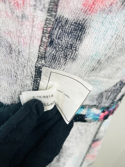 Chanel 花卉毛巾洋裝9